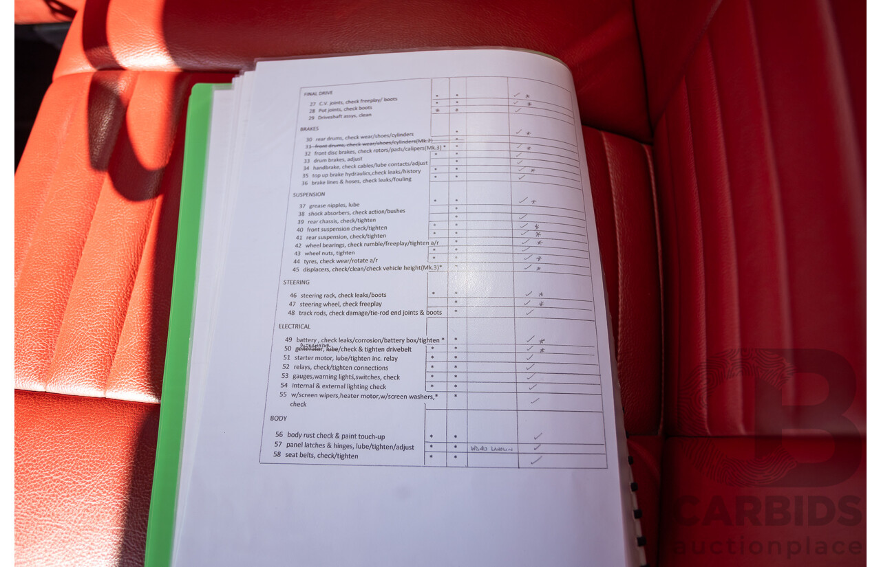 01/1968 Riley Elf MkIII 2d Sedan White / Black 1.0L