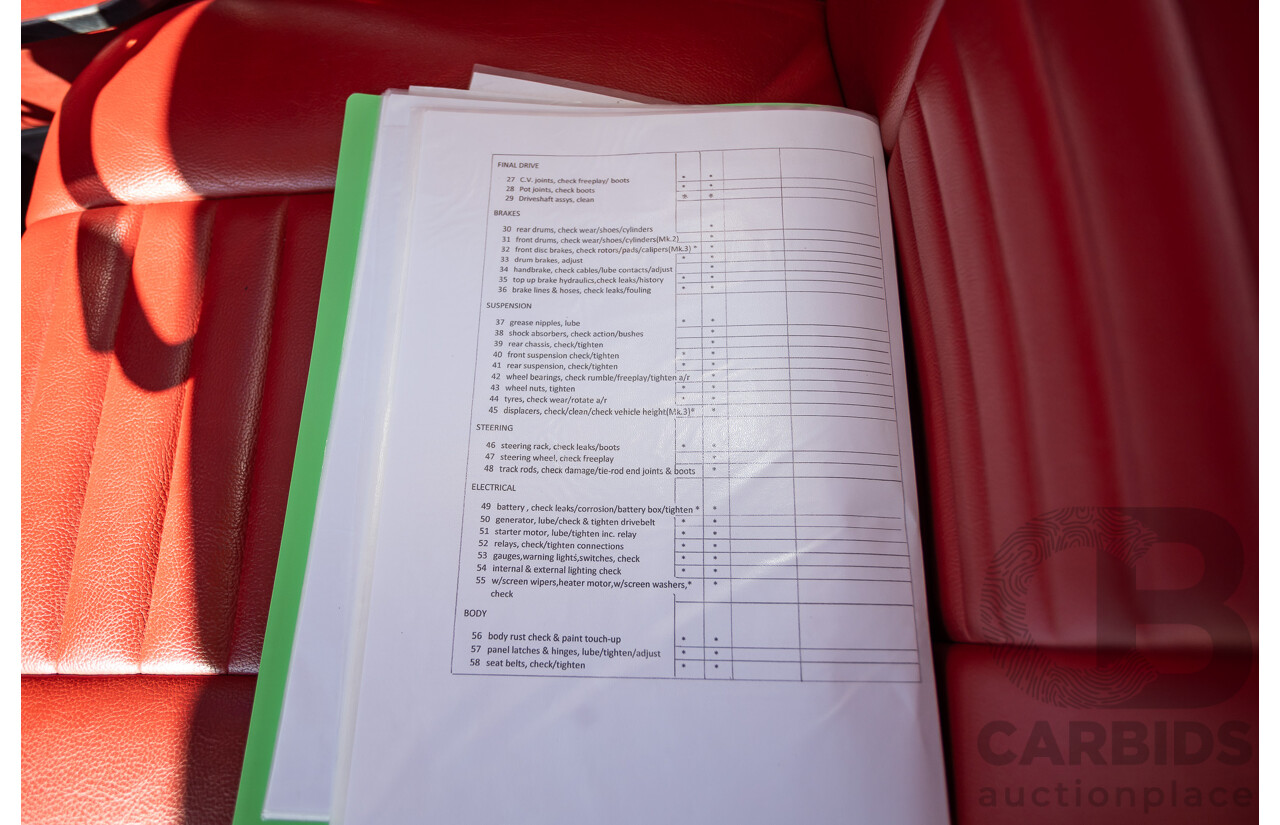 01/1968 Riley Elf MkIII 2d Sedan White / Black 1.0L