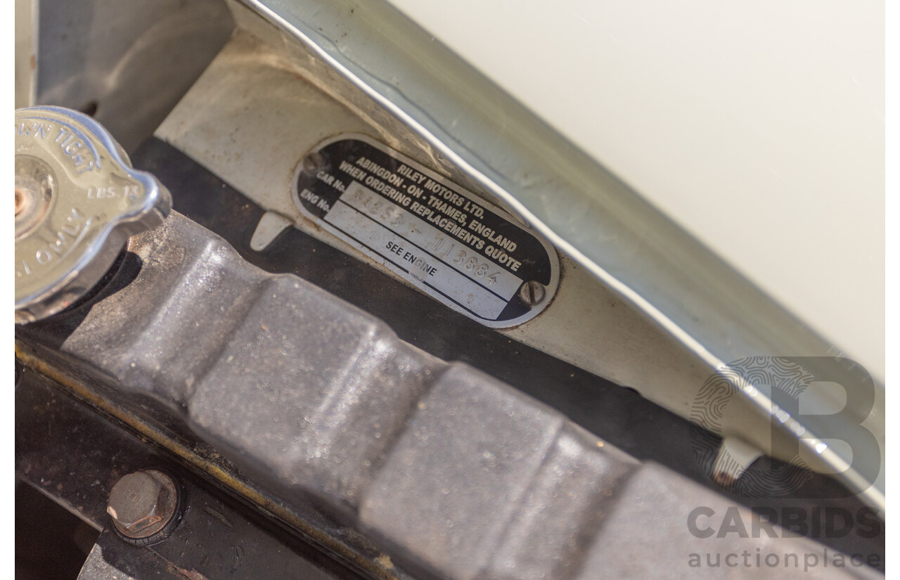 01/1968 Riley Elf MkIII 2d Sedan White / Black 1.0L