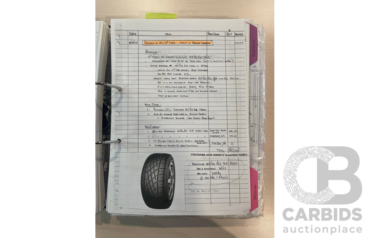 01/1968 Riley Elf MkIII 2d Sedan White / Black 1.0L