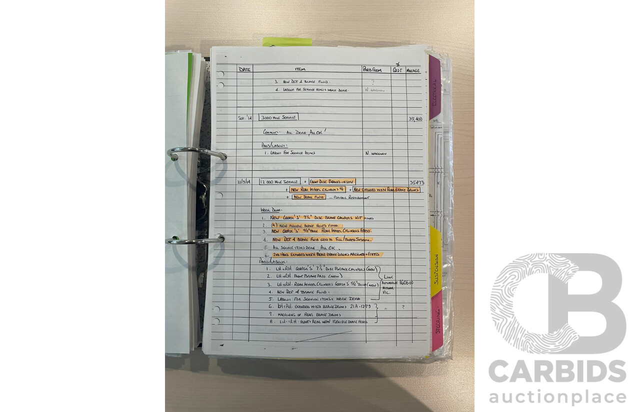 01/1968 Riley Elf MkIII 2d Sedan White / Black 1.0L