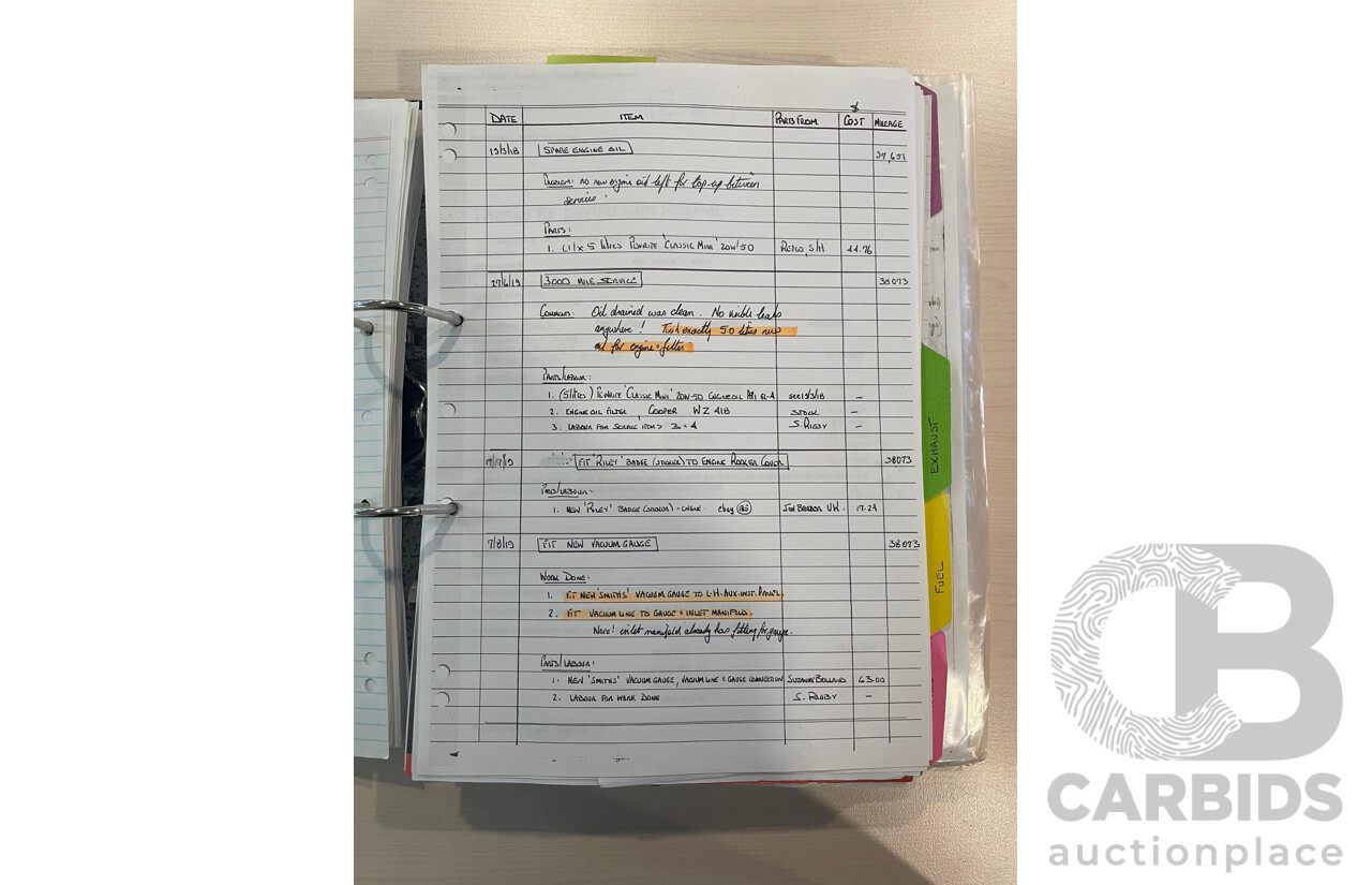 01/1968 Riley Elf MkIII 2d Sedan White / Black 1.0L