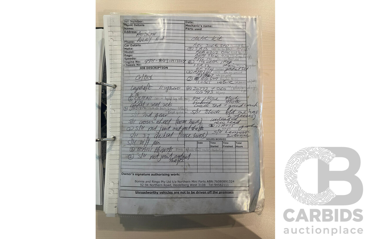 01/1968 Riley Elf MkIII 2d Sedan White / Black 1.0L