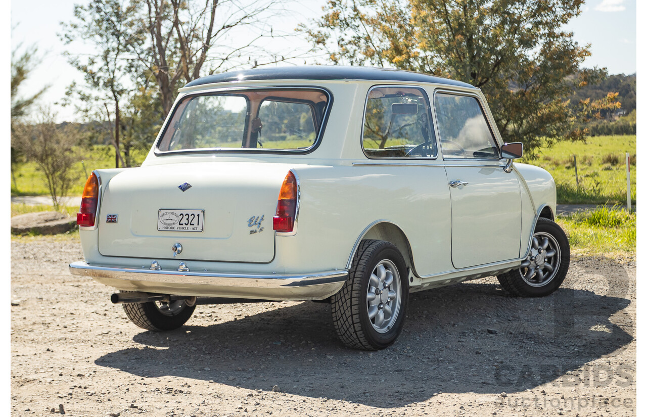 01/1968 Riley Elf MkIII 2d Sedan White / Black 1.0L