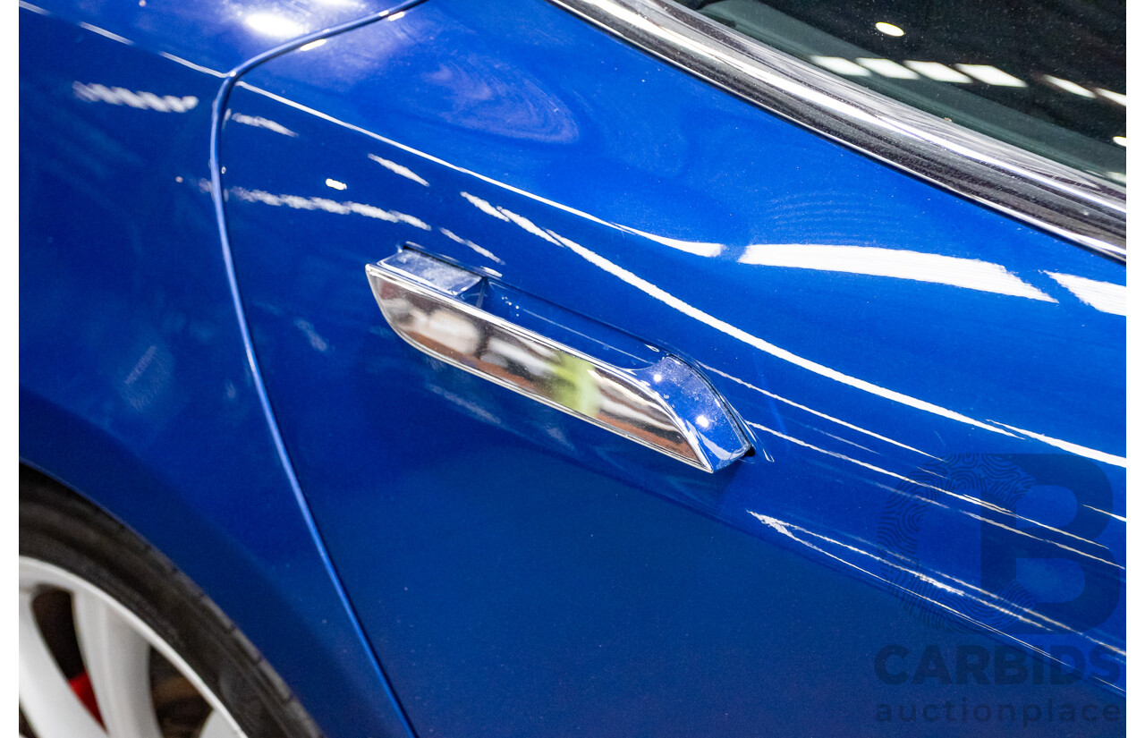 01/2016 Tesla Model S P90D (AWD) 4D Hatchback Deep Blue Metallic Dedicated Electric EV 376kw