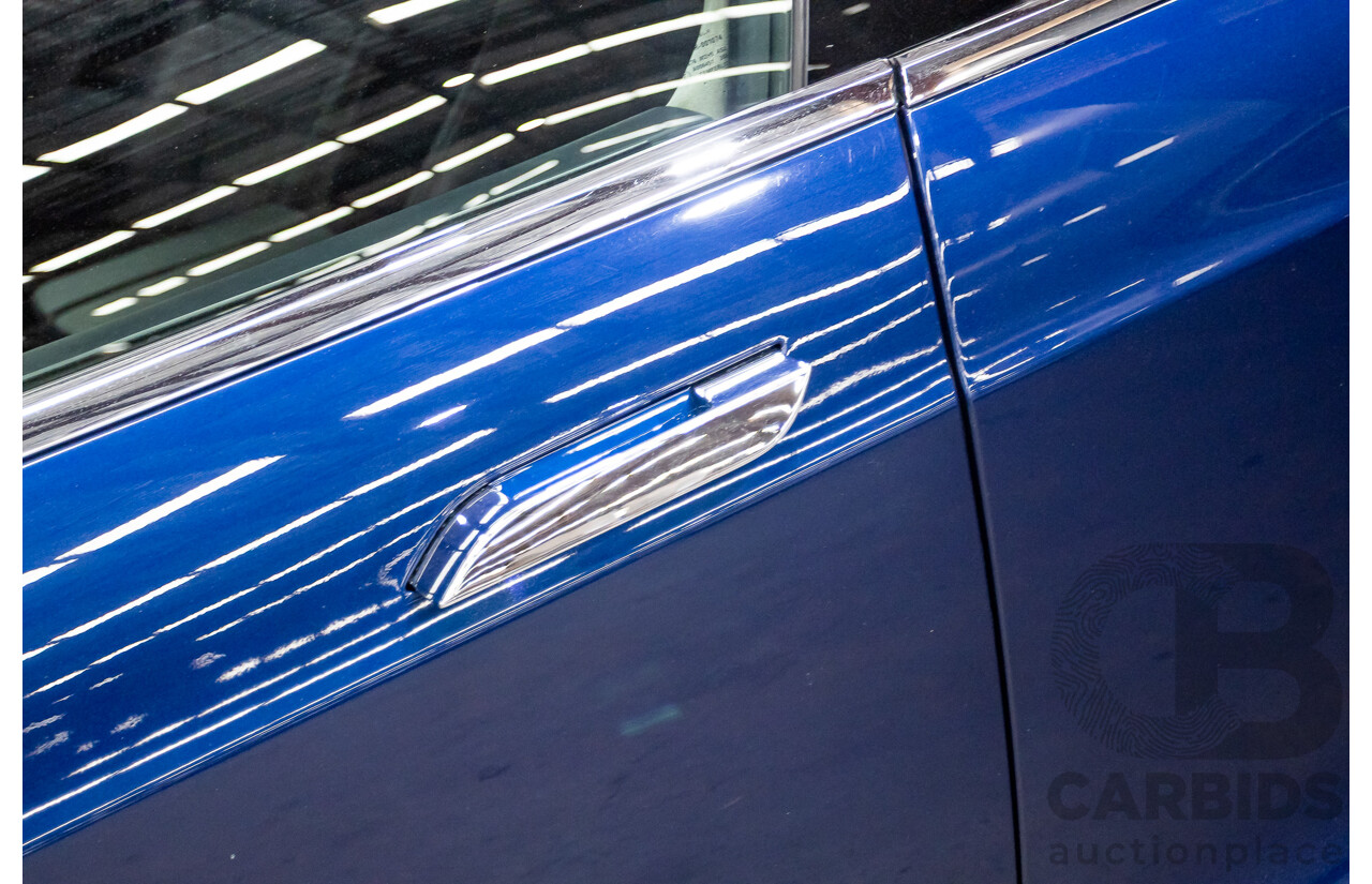 01/2016 Tesla Model S P90D (AWD) 4D Hatchback Deep Blue Metallic Dedicated Electric EV 376kw