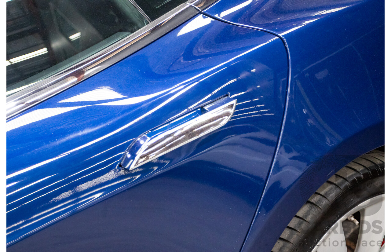 01/2016 Tesla Model S P90D (AWD) 4D Hatchback Deep Blue Metallic Dedicated Electric EV 376kw