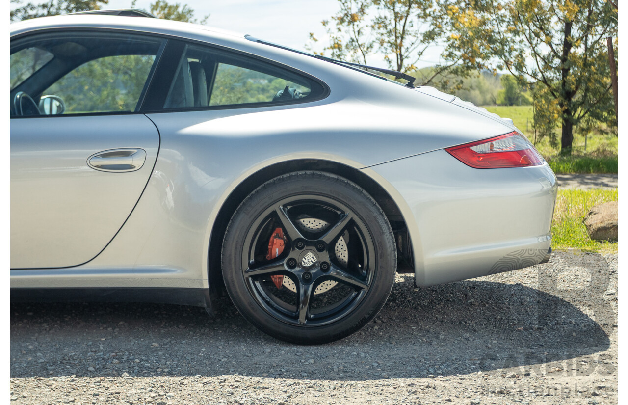 3/2006 Porsche 911 Carrera 4 997 (AWD) 2d Coupe GT Silver 3.6L