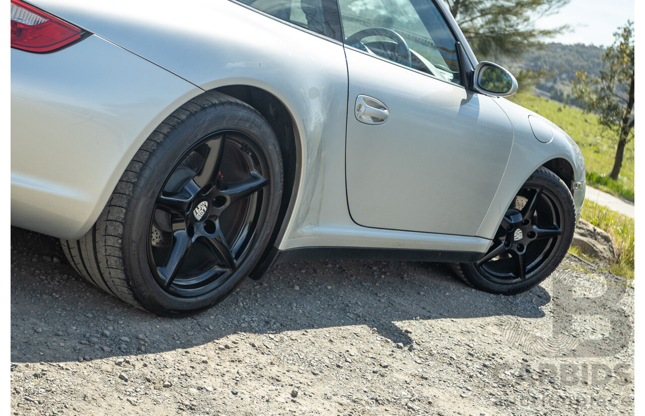 3/2006 Porsche 911 Carrera 4 997 (AWD) 2d Coupe GT Silver 3.6L