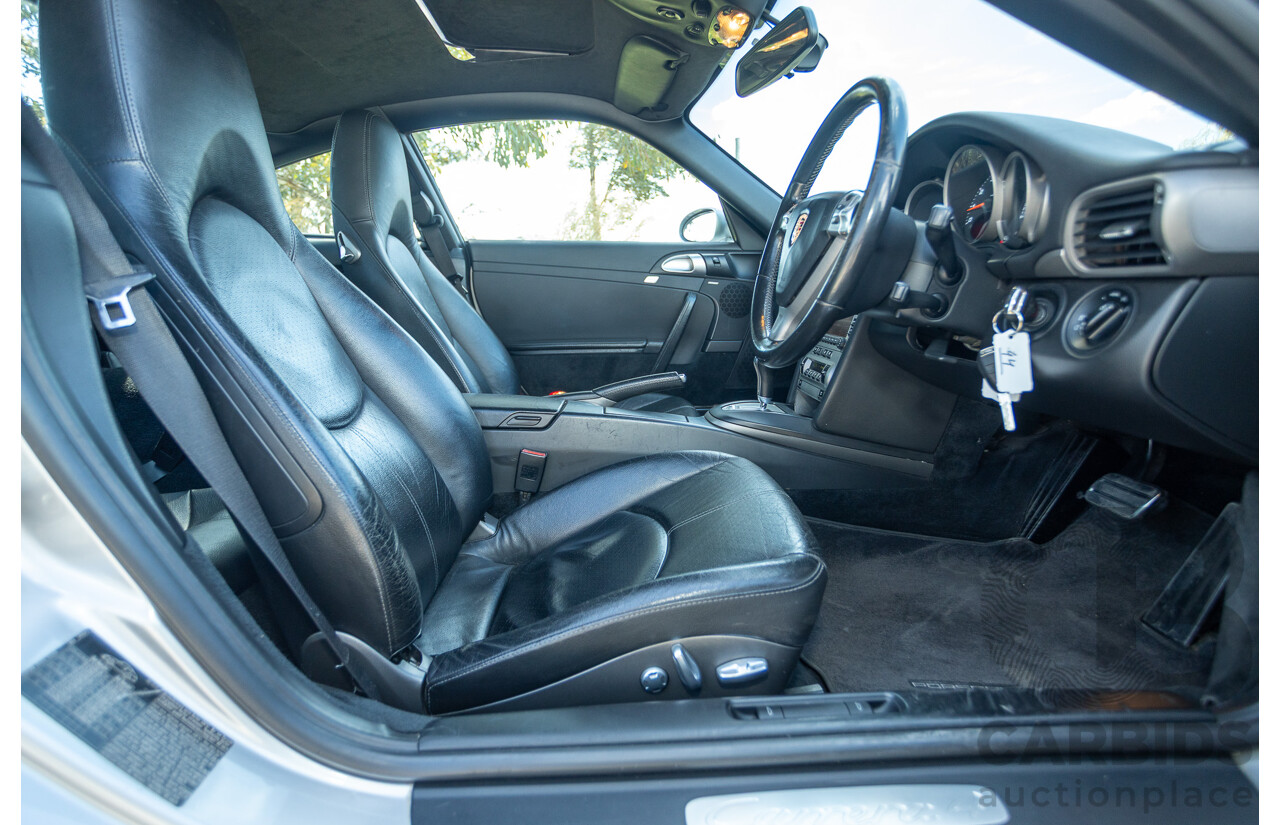 3/2006 Porsche 911 Carrera 4 997 (AWD) 2d Coupe GT Silver 3.6L