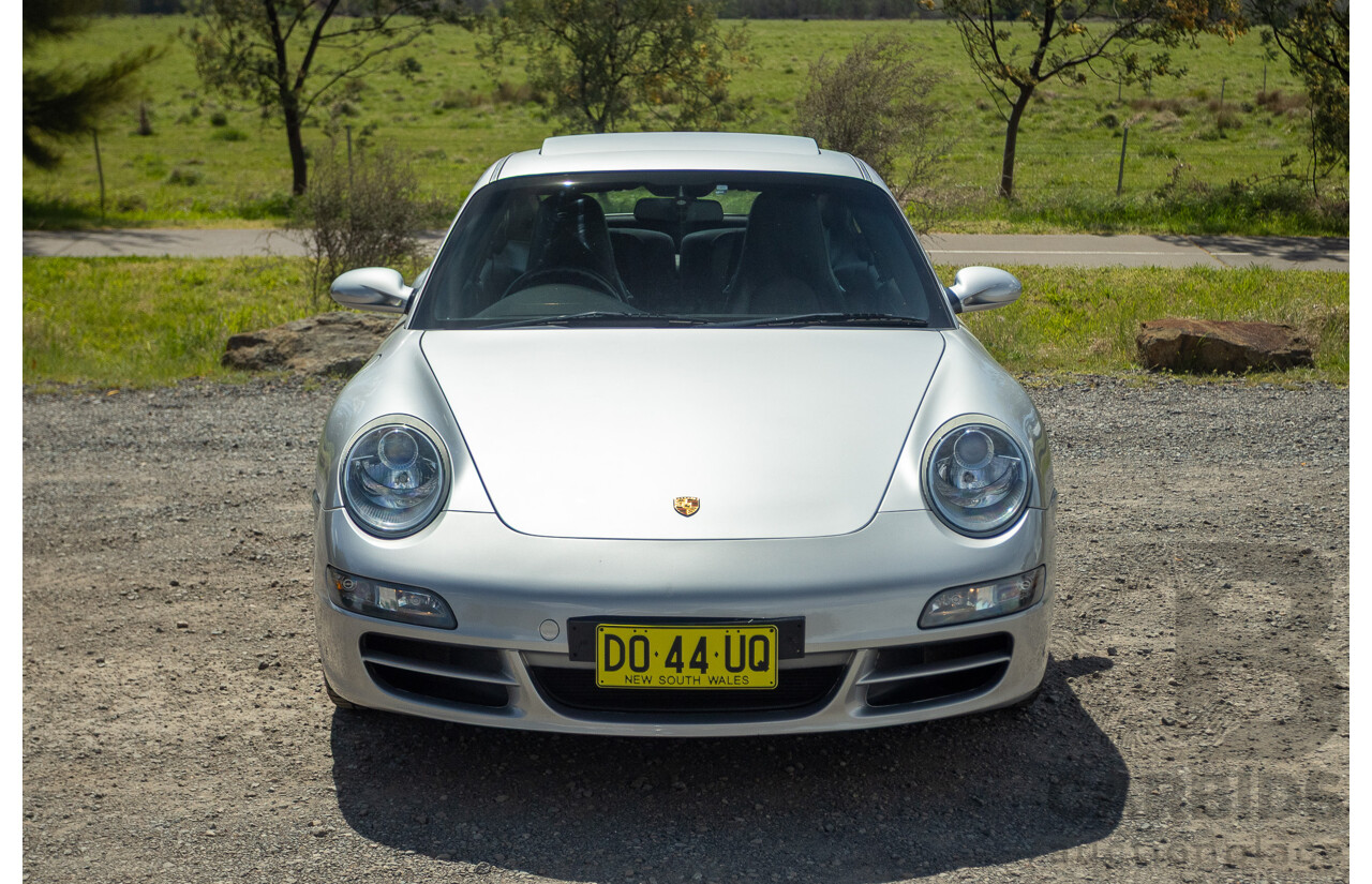 3/2006 Porsche 911 Carrera 4 997 (AWD) 2d Coupe GT Silver 3.6L