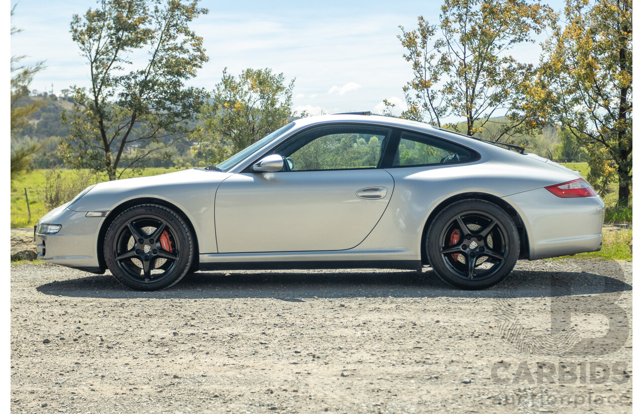3/2006 Porsche 911 Carrera 4 997 (AWD) 2d Coupe GT Silver 3.6L