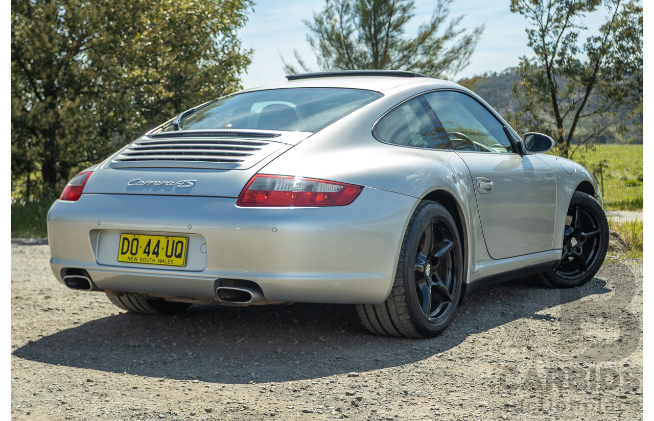 3/2006 Porsche 911 Carrera 4 997 (AWD) 2d Coupe GT Silver 3.6L