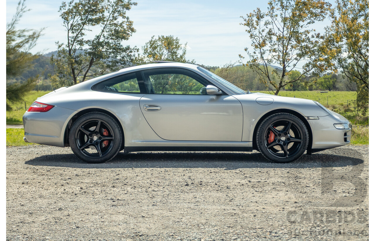 3/2006 Porsche 911 Carrera 4 997 (AWD) 2d Coupe GT Silver 3.6L