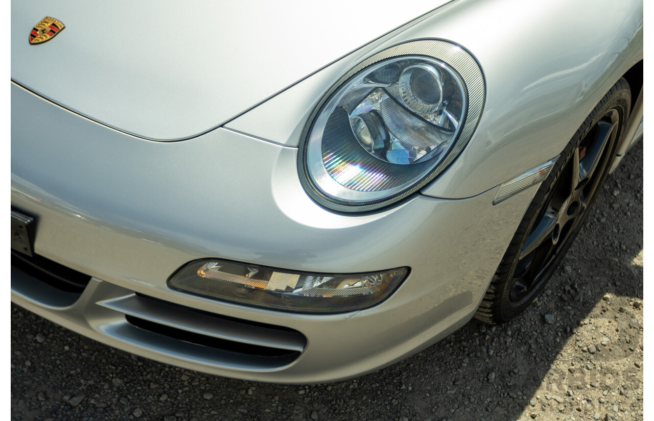 3/2006 Porsche 911 Carrera 4 997 (AWD) 2d Coupe GT Silver 3.6L