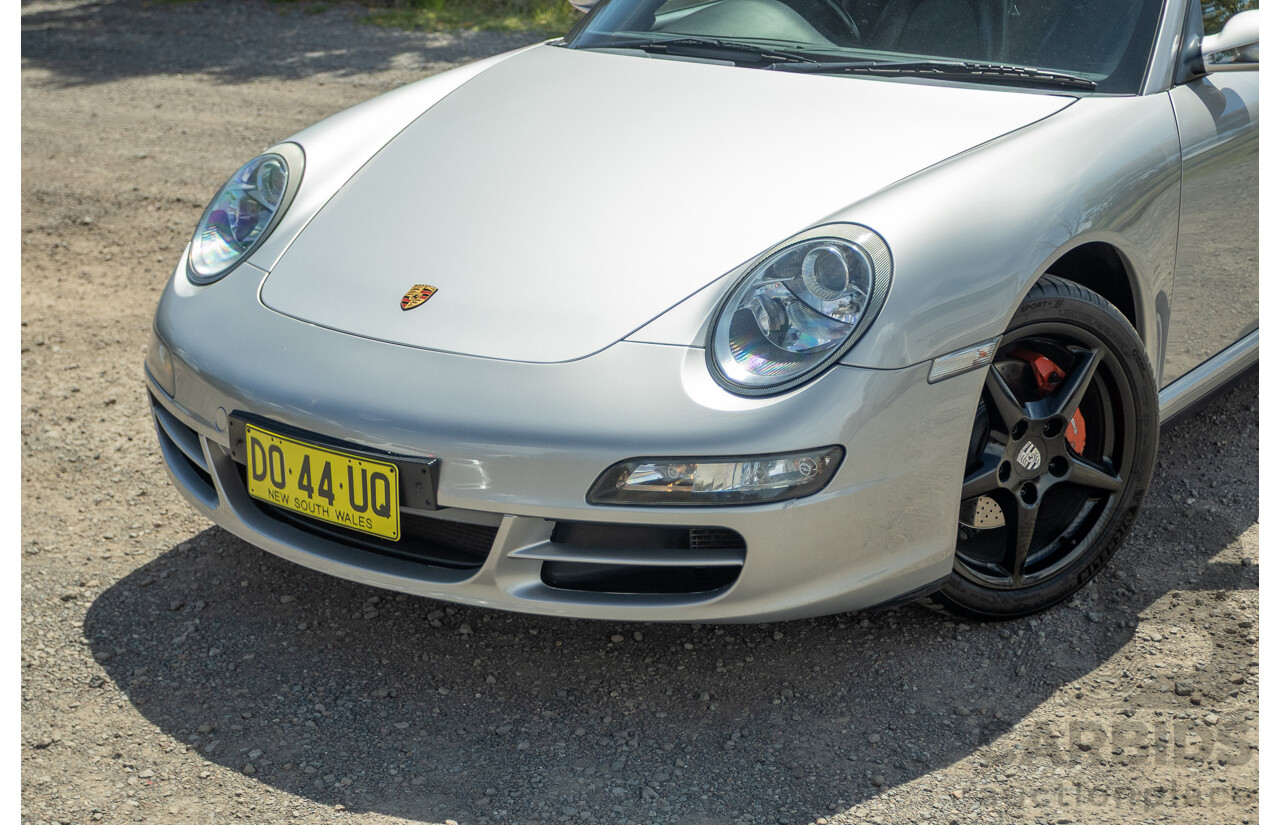 3/2006 Porsche 911 Carrera 4 997 (AWD) 2d Coupe GT Silver 3.6L