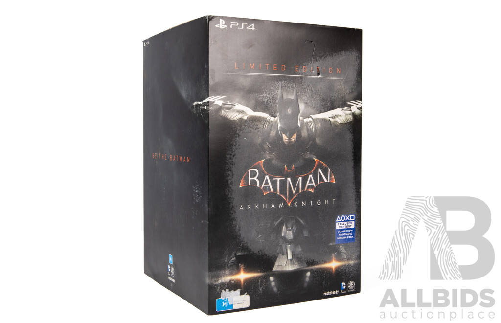 PS4 Batman Arkham Knight Limited Edition in Original Packaging
