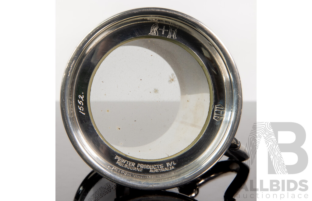 Set of Four Kirra Pewter Commemorative Tankards Including Battle of Britain, VE Day, VP Day and D-Day Editions