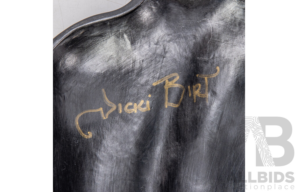 Beautiful Pair of Pacific Islands Inspired Wall Hangings by NSW Artist Vicki Birt