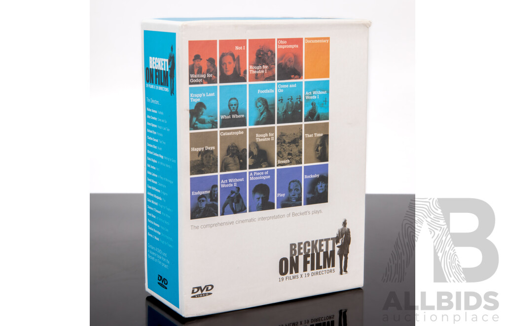 Beckett on Film Complete 19-Disc DVD Box Set with Booklet (19 Directors)