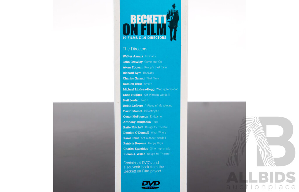 Beckett on Film Complete 19-Disc DVD Box Set with Booklet (19 Directors)