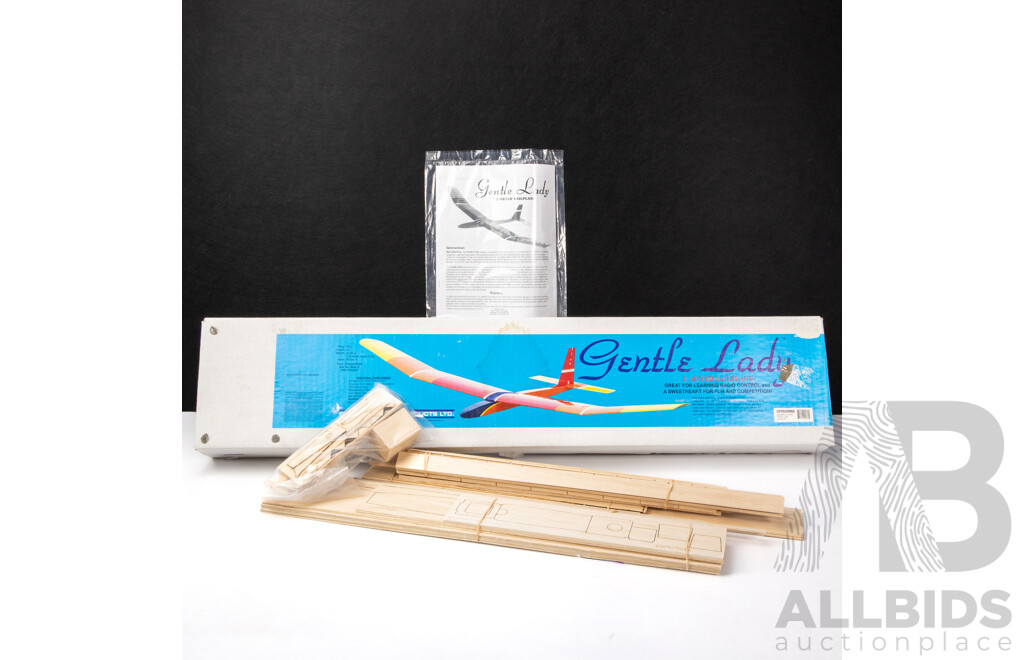 Gentle Lady 2 Metre Sailplane Model Kit by Carl Goldberg Products Ltd.