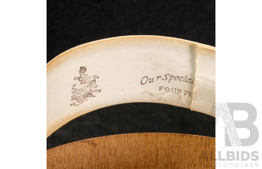 Late 19th Century Japanese Fruitwood Collar Box with Collars