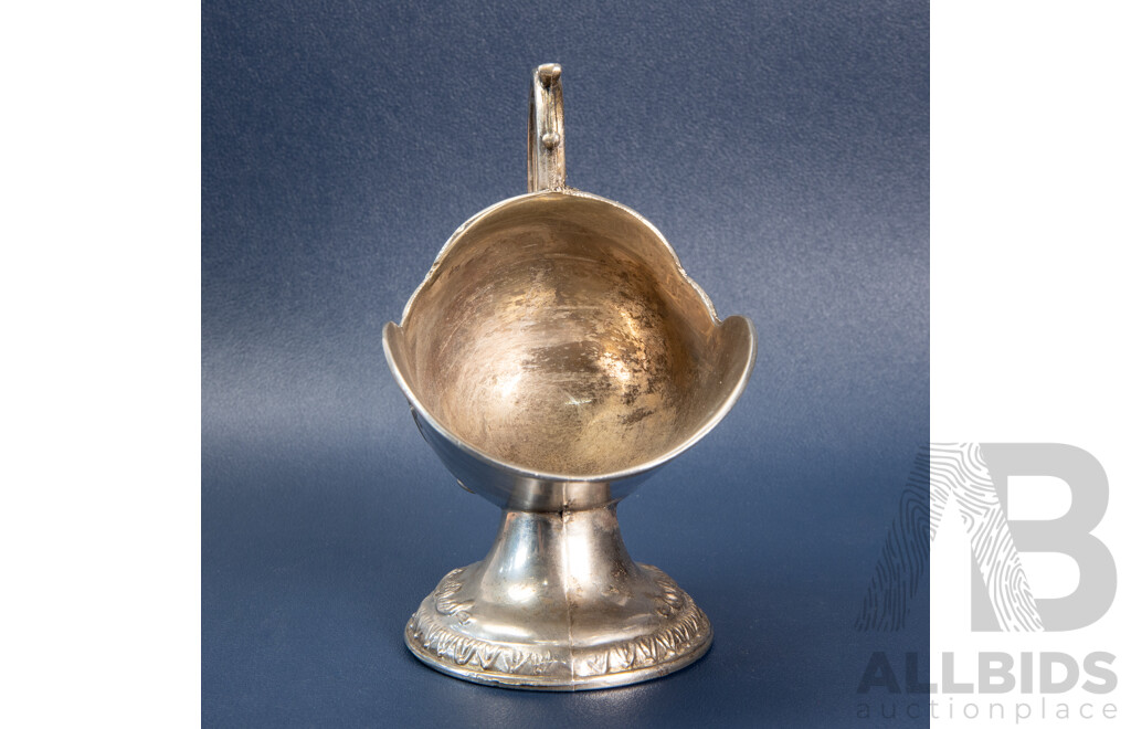 Vintage Silver Plate Sugar Scuttle