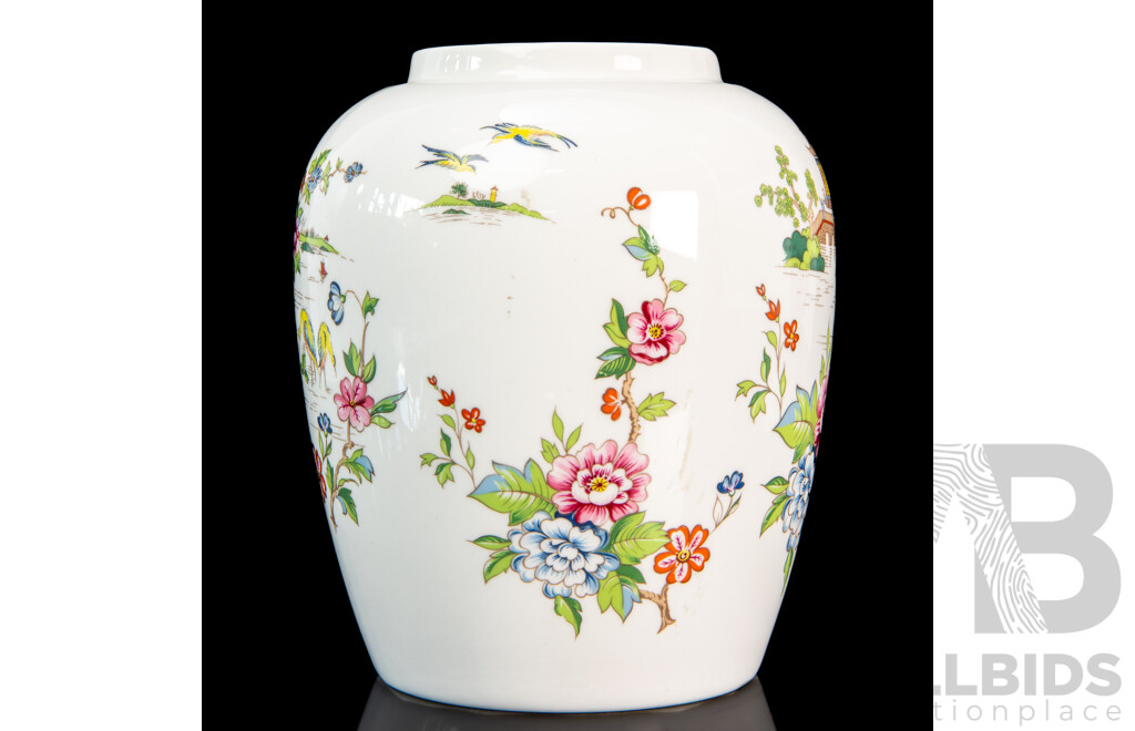 Crown Staffordshire 'Pagoda' Ginger Jar