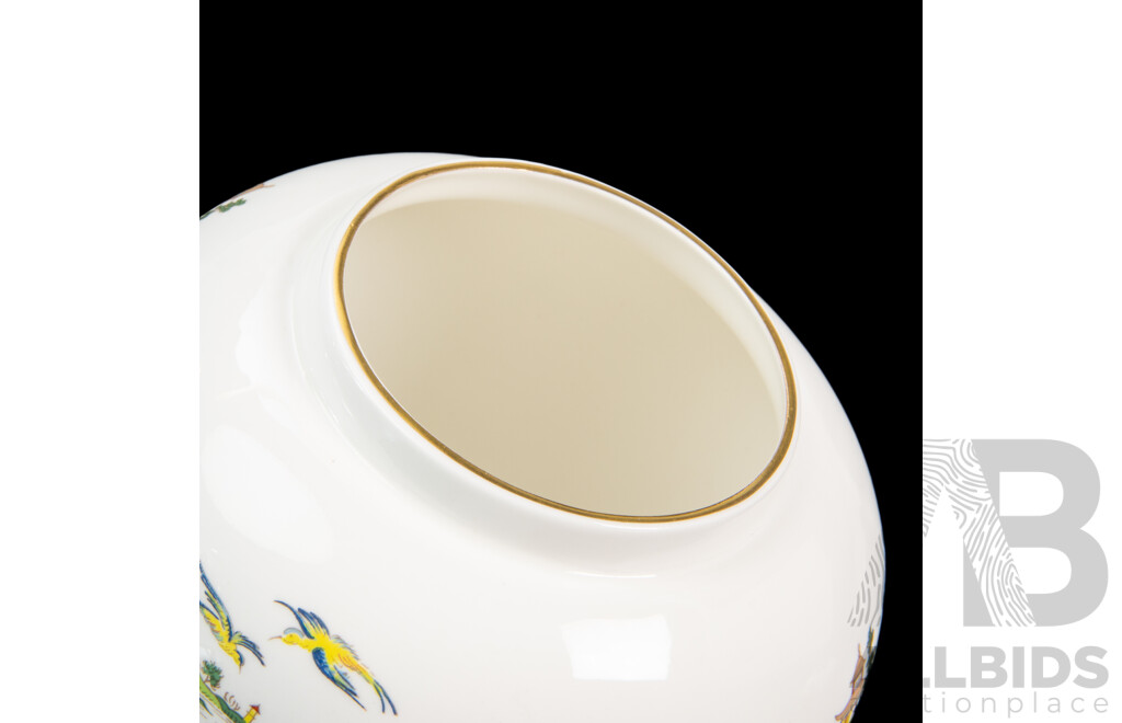 Crown Staffordshire 'Pagoda' Ginger Jar