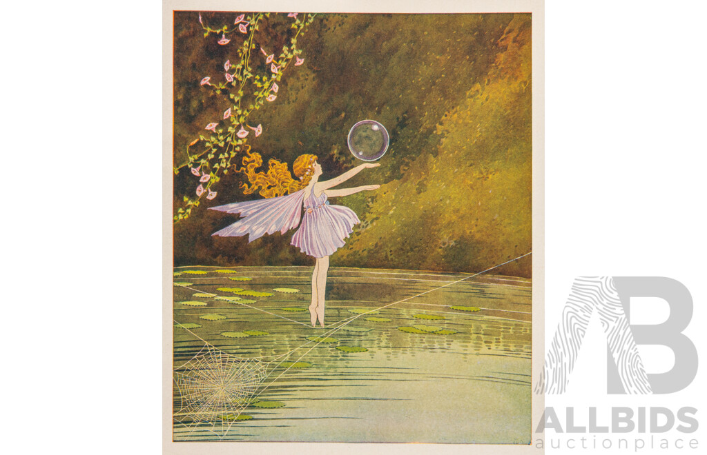 Folio of 18 Ida Rentoul Outhwaite Fairy Illustration Plates