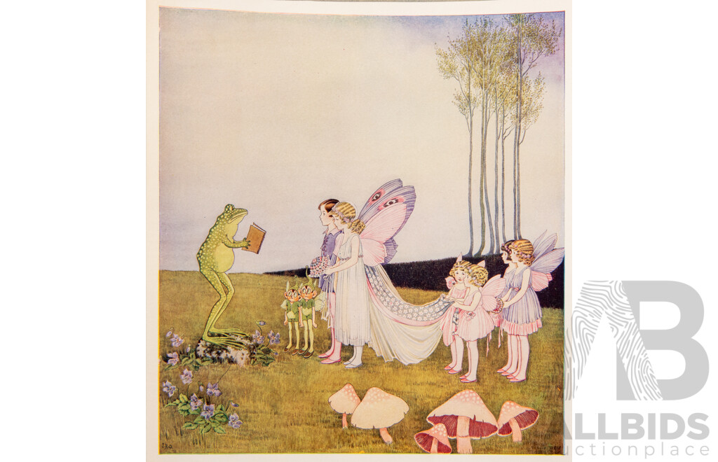 Folio of 18 Ida Rentoul Outhwaite Fairy Illustration Plates