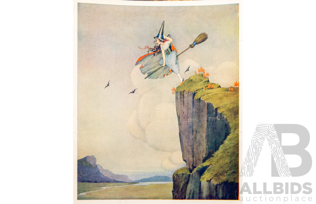 Folio of 18 Ida Rentoul Outhwaite Fairy Illustration Plates