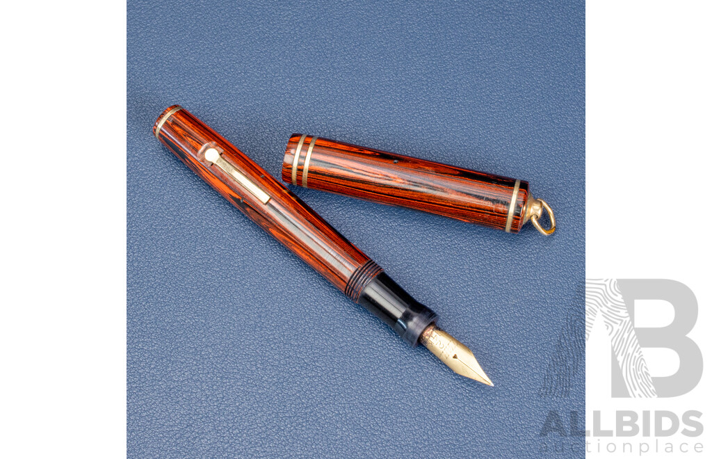 Wahl Eversharp Lever-Fill Fountain Pen with 14K Gold Nib