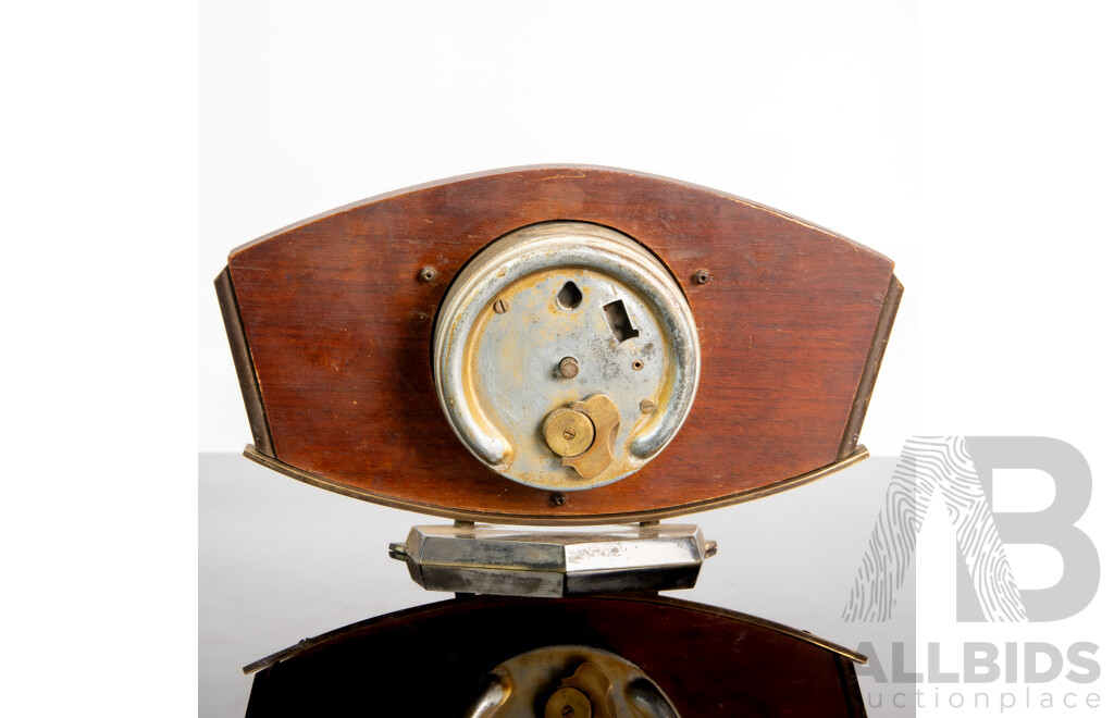 Vintage Metamec Wind-Up Mantle Clock (England)