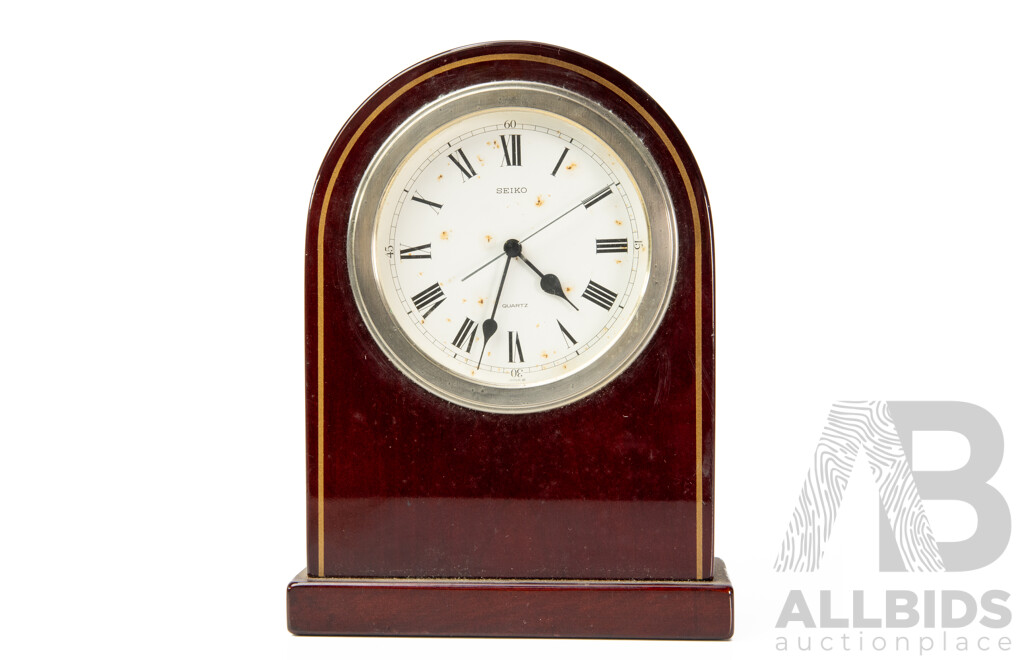 Vintage Seiko Quartz Mantel Clock
