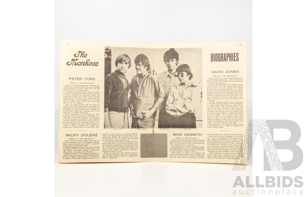 The Monkees Souvenir Song Album (1966)