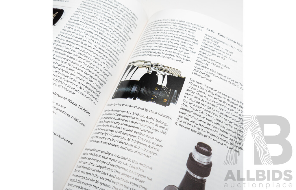 ‘The Leica Chronicle’ by Erwin Puts and ‘Sony Lenses’ (Two Volumes)