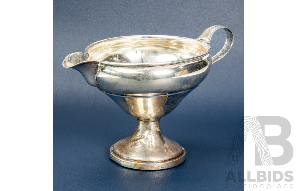 M. Fred Hirsch Silver Co. Sterling Silver Gravy Boat, C.1920s-30s