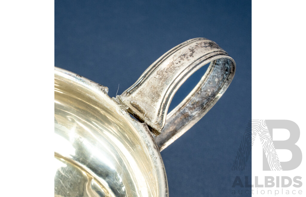 M. Fred Hirsch Silver Co. Sterling Silver Gravy Boat, C.1920s-30s