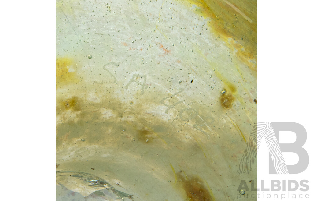 Samuel (Sam) Herman Art Glass Vase