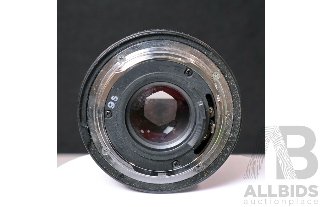 Collection of Vintage Standard Prime Lenses Including Konica and Mamiya