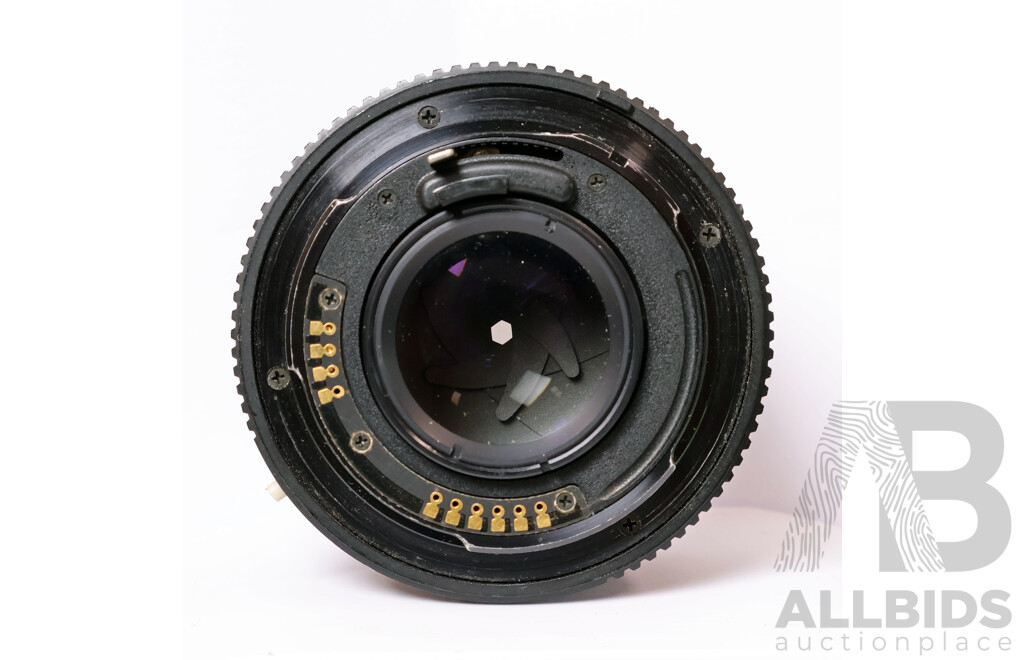 Collection of Vintage Standard Prime Lenses Including Konica and Mamiya