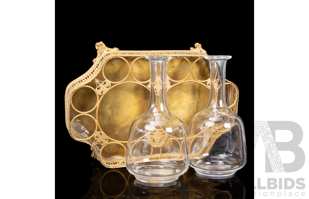 19th Century French Liqueur Set
