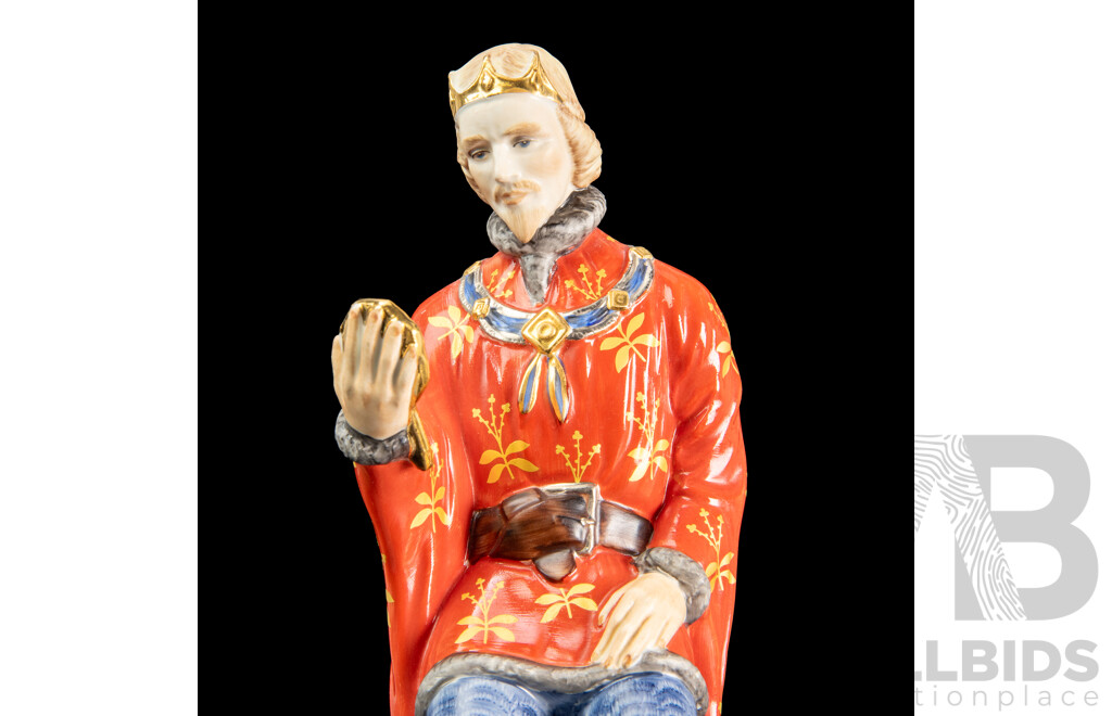 Limited Edition Coalport Shakespearean Series Figurine – Richard II
