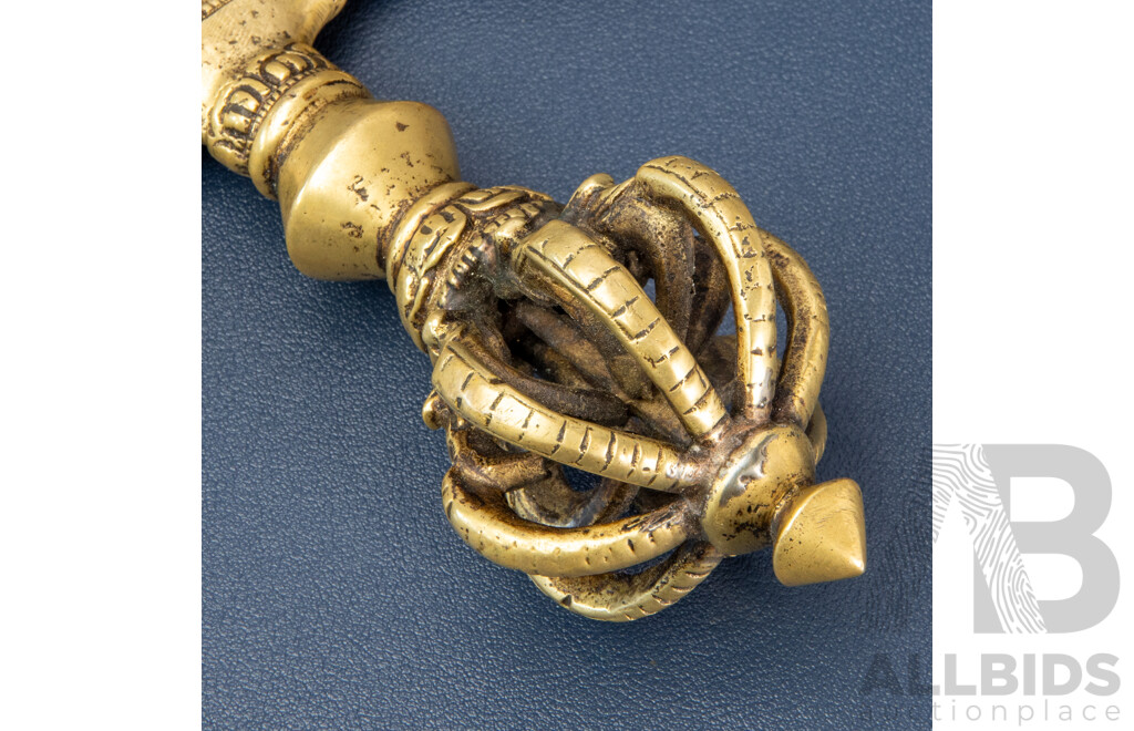 Tibetan Mahayana Buddhist Dorje Kartika Ritual Knife