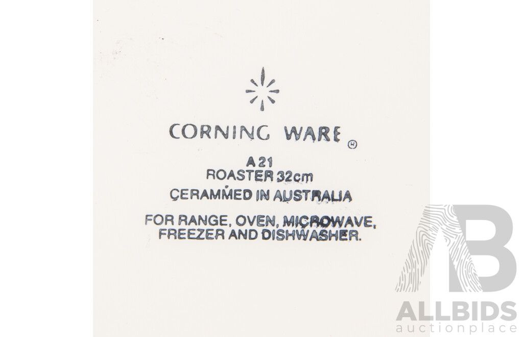 Lot of Two Corning Ware 'Spice of Life' Cookware Dishes