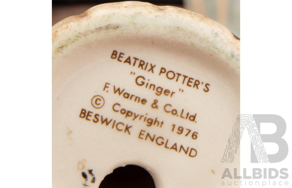 Collection of 13 Beswick Beatrix Potter Figurines, 1979