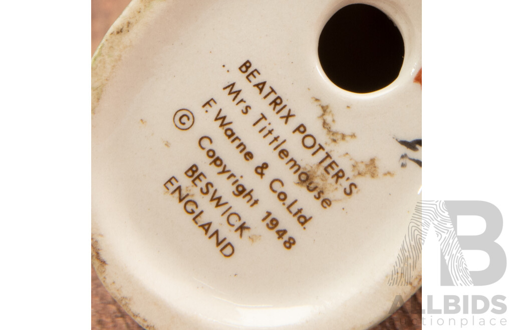 Collection of 13 Beswick Beatrix Potter Figurines, 1979