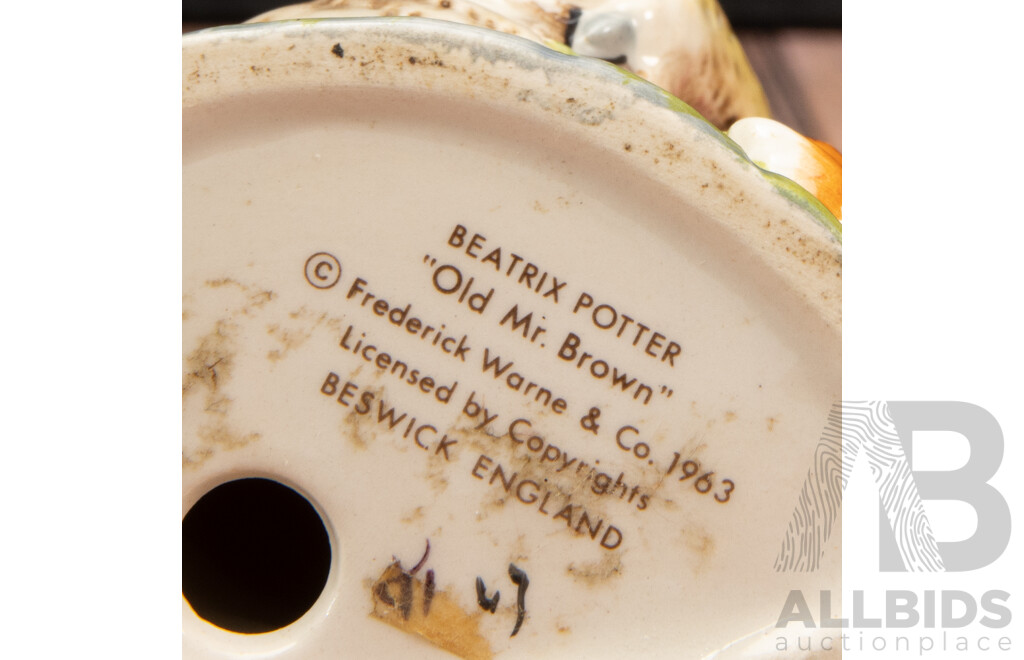 Collection of 13 Beswick Beatrix Potter Figurines, 1979